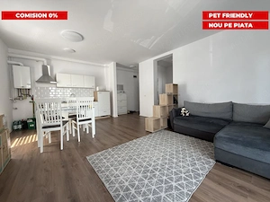 APartament 2 camere, etaj 1/3, centrala, aer conditionat- Zona Hotel IQ- GIroc
