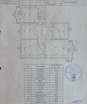 Vânzare 4 camere 13 septembrie et 1 din 8 98mp - imagine 10