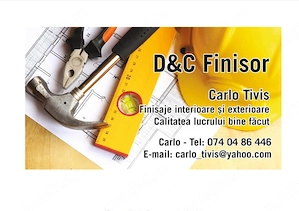 Finisaje interioare și exterioare 