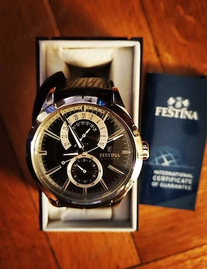 Ceas nou Festina Chronograph,diametru mare 50 mm