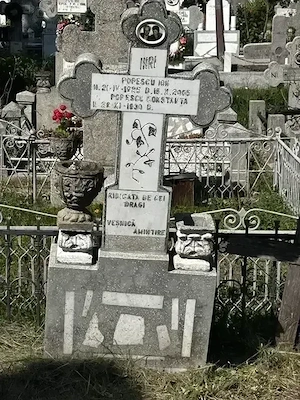 Vând 2 Locuri de Veci Cimitirul Eroilor Buzău   Aleea Principală (Lângă Biserică si Capela)  - imagine 3