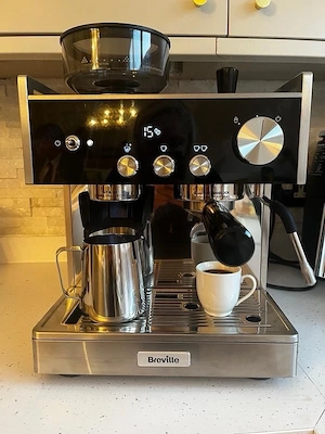Espressor Barista Signature cu tehnologie Dual Thermoblock Breville - imagine 1