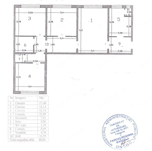 Apartament 4 camere, renovat, nemobilat | Parcul Circului - imagine 15