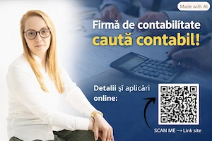 Firma de contabilitate - angajează contabil.  