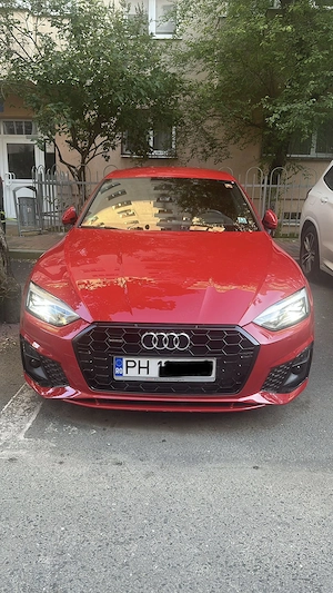 Audi A5 Sportback 45 TFSI quattro S line   Model 2021 - imagine 4