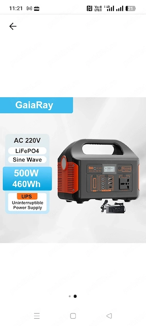 statie de incarcare 500 w putere 