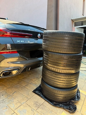 Vând set complet de 4 anvelope Continental EcoContact, provenite de pe BMW X6 - imagine 5