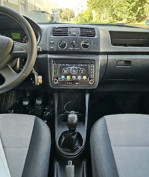 Skoda Fabia 1.2 HTP FRESH Navigatie ClimaManuala DistribuțieSchimbata CamerăMarșarier Bluethoot  - imagine 9