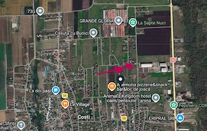 Vând teren intravilan, ideal pentru construcție casă în Satu Costi, comuna Vânători.