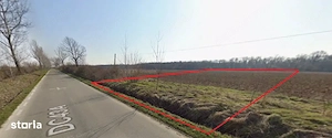 Teren intravilan curti-constructii - La marginea padurii Racari,Ghimpati - imagine 2