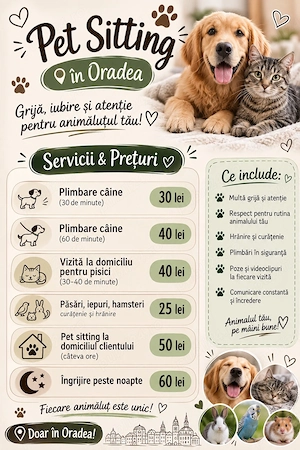 servicii petsitting  - imagine 2