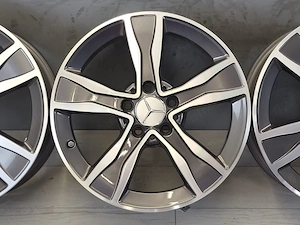 Jante Bicolore Mercedes 5x112 R17 C-Class (W205), A, B, E-Class; VW; Audi;Skoda;Seat - imagine 4
