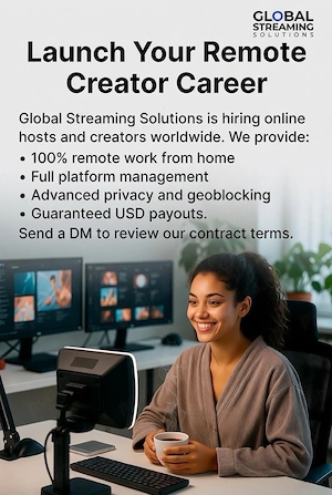 Video Content Creator   Online Streamer Freelancer (Remote de Acasă) - imagine 3