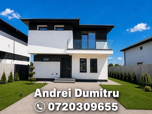 Casă nouă P+1 | 4 camere | 3 băi | Finisaje la alegere | Aproape de București | 165.000   - imagine 2