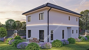 Casa individuala la cheie 4 camere decomandate 116 mp utili