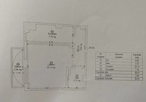 Apartament 1 camera, decomandat, zona Lunei - Facultatea Economie - imagine 5