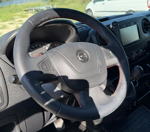 Piele volan, imbrac volane in piele, tuning volan - Kormánybőrözés - imagine 7