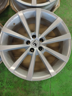 4 Jante noi R18 5X100 R18 J7,5 ET40 VW AUDI SEAT SKOda - imagine 4