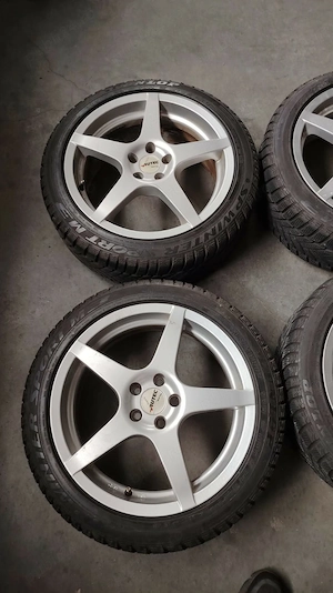 jante Fara anvelope ! R17 5X100 J7,5 Et38 - imagine 2