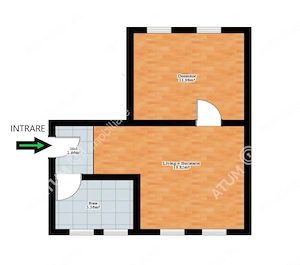 Apartament 2 camere si curte comuna in zona Lazaret din Sibiu - imagine 5