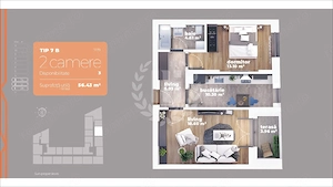 Apartament 2 camere | Decomandat  | Metrou Sector 3