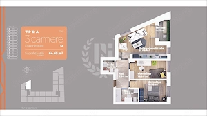 Apartament 3 camere Titan