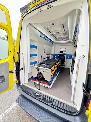 Ambulanta Mercedes Sprinter 313, BERGADANA, Echipate complet !! - imagine 9