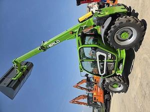 Incarcator telescopic Merlo 35.7-140, ridica 3,5 tone la 7m, 140cp-81900 eur+Tva - imagine 16