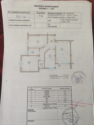 Apartament 3 camere Popesti Leordeni - imagine 7