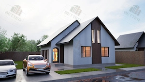 Casă P+M de vânzare | 120 mp utili | Teren 412 mp | Comuna Berceni | 128.000   + TVA - imagine 3