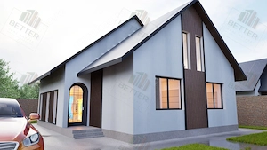 Casă P+M de vânzare | 120 mp utili | Teren 412 mp | Comuna Berceni | 128.000   + TVA - imagine 2