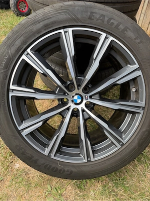 Jante originale bmw 20” X5 G05 X6 G06 M740 275 45 R20 - imagine 4