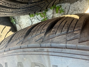 Set 4 Jante Originale Audi R17 7.5J ET45 5x112 + Anvelope Iarnă Nexen 225 50 R17 DOT 2024 - imagine 2