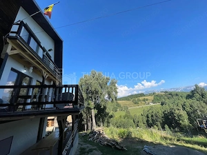 INVESTITIE Vila moderna + vila la rosu, teren 1480 padure - imagine 14