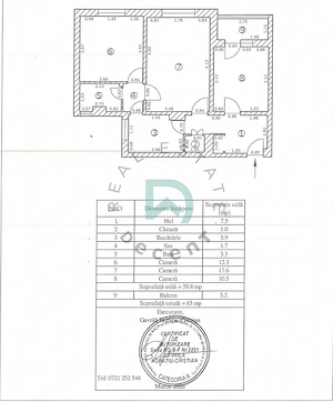 Apartament 3 camere, Calea Bucuresti, Brasov - imagine 11