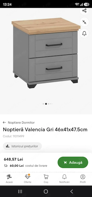 De vanzare 1 Noptiera Dormitor