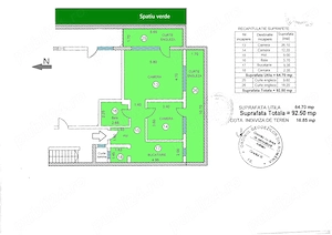 2 camere, an 2010, centrala, mobilat si utilat, 92.50mp, 5min Metrou Lujerului. - imagine 10
