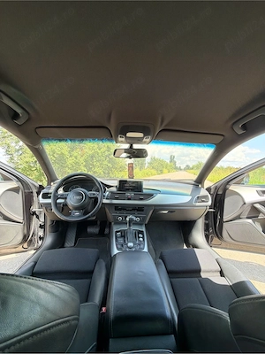 Audi A6 C7 2.0TDI 2012,350k km,S-Sline de fabrica, plafon negru, proprietar din 2018 acte valabile. - imagine 4
