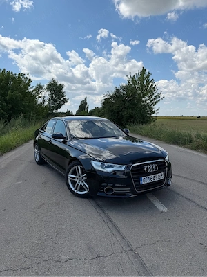 Audi A6 C7 2.0TDI 2012,350k km,S-Sline de fabrica, plafon negru, proprietar din 2018 acte valabile. - imagine 5