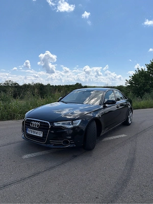 Audi A6 C7 2.0TDI 2012,350k km,S-Sline de fabrica, plafon negru, proprietar din 2018 acte valabile. - imagine 2