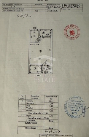 Garsonieră Mobilată & Utilată Complet – Bd. Timișoara nr. 37 - imagine 8