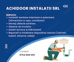 Servicii Instalatii sanitare