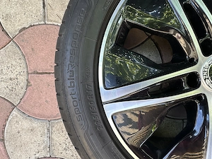 Vând jante aliaj ,Mercedes C-Class cu anvelope de vară  - imagine 4