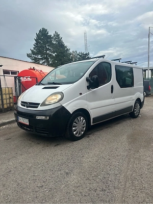 Vand opel vivaro, 6 locuri+marfă, 120cp 2005 - imagine 5