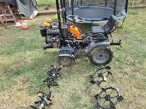 Minitractor 4x4 Evotools R1200 Diesel 12CP Doar 19 ore +Accesorii - imagine 3