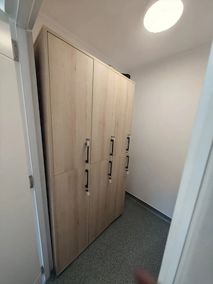  SUPER OFERTĂ! Dulap Vestiar Premium 6 Compartimente cu Cheie (Ca NOU   Ideal Sala, Cabinet, Birou