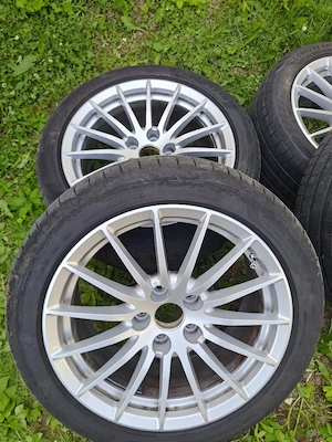 Set 4 jante aliaj + anvelope Goodyear Eagle F1 Asymmetric 6 R17  - imagine 5