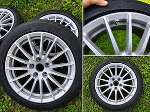 Set 4 jante aliaj + anvelope Goodyear Eagle F1 Asymmetric 6 R17  - imagine 4