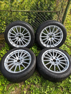 Set 4 jante aliaj + anvelope Goodyear Eagle F1 Asymmetric 6 R17 