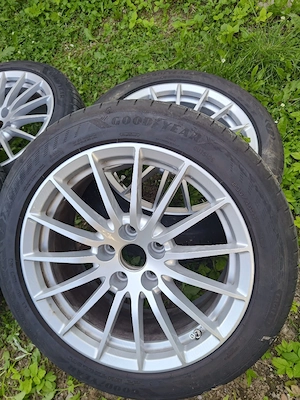 Set 4 jante aliaj + anvelope Goodyear Eagle F1 Asymmetric 6 R17  - imagine 6